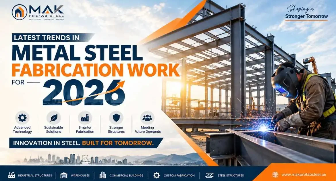 Latest Trends in Metal Steel Fabrication Work for 2026