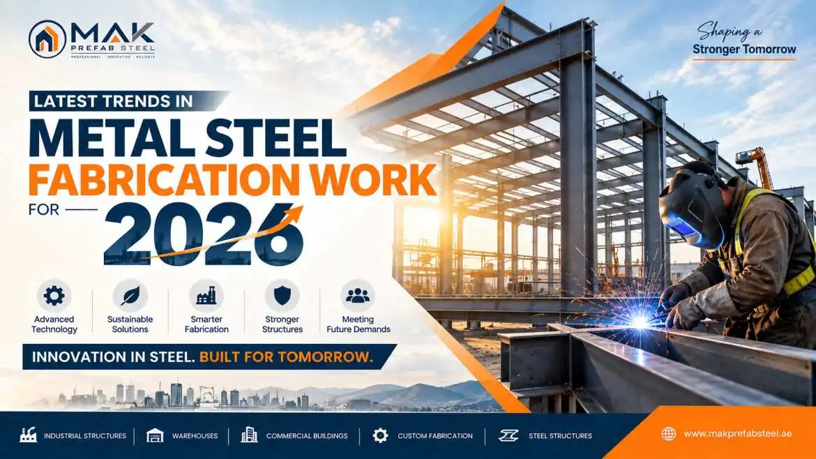 Latest Trends in Metal Steel Fabrication Work for 2026