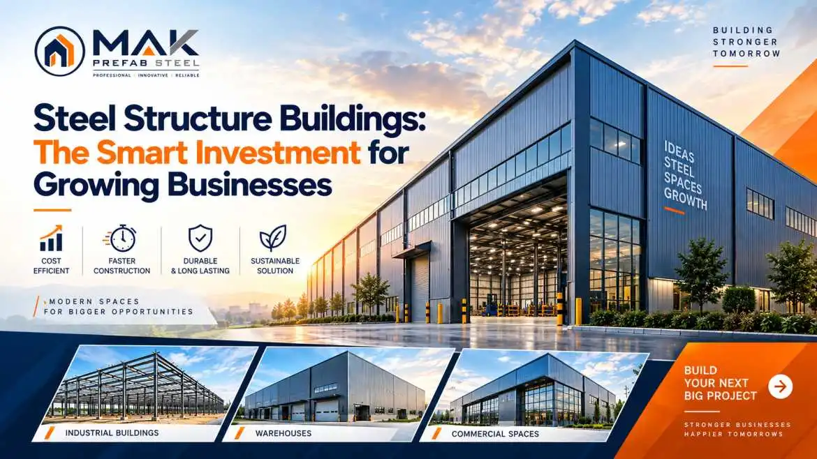 Top Steel structure company in UAE PEB steel structure